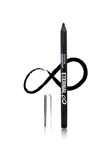 Eternal Eyeliner Waterproof Colored Pencil with Vitamin E - Professional Easy Glide-on for an All Day Smokey or Dramatic Effect, Long Lasting and No Smudge Eye Pencil