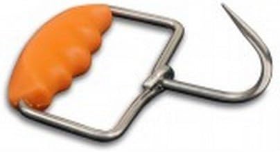 Barr Brothers by Dexter Russell 4" Heavy-Duty Meat Hook - USA MADE - Ergonomic Soft Grip Handle For Added Comfort - Stainless Steel - Ultrasource Commercial Grade