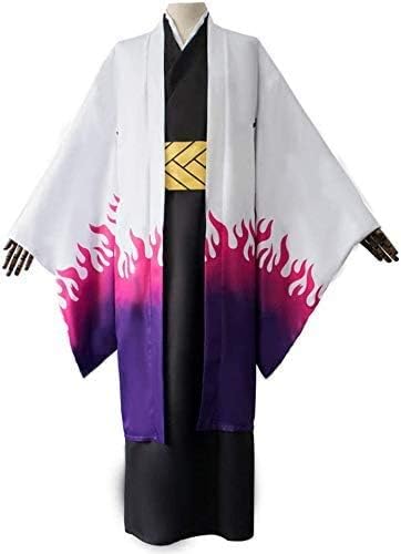 Amazon コスプレ衣装 鬼滅の刃 産屋敷耀哉 キャラクター アニメ 和服 羽織 はおり 着物 マント ジャケット 春夏服 プレゼント イベント お祭り Cosplay 仮装 変装 コスチューム 大人 男女兼用 男 S コスプレ 仮装 通販