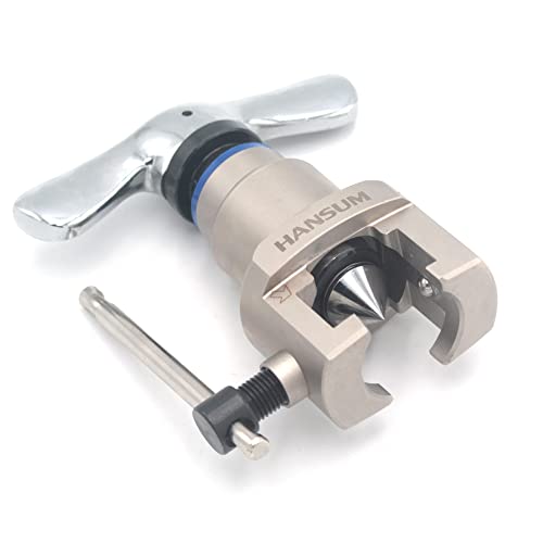 ViaGasaFamido Flaring Tool Kit - 6 Sizes (1/4" To 3/4"), 45° Single Flare For Copper & Aluminum Tubing