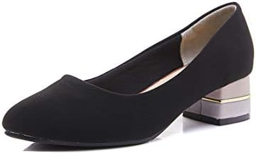 [VANCAT] ローヒールフラット2.5-3.5CMヒールシューズ歩きやすい982