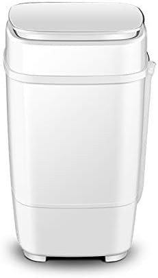 MOUTALE 2 In 1 Portable Compact Child Baby Single Tub Washing Machine And Spin Dryer, Mini Silent 4kg Washing + 2kg Drying Capacity, Suitable For Rv Travel Camping Apartment Dormitory