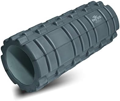 PhysioWorldFoam Roller Muscle Massage Lightweight Hollow Core Pain Relief Runner Cyclist Athlete