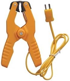 Pipe Clamp Temp Probe, Type K, -20 to 300F