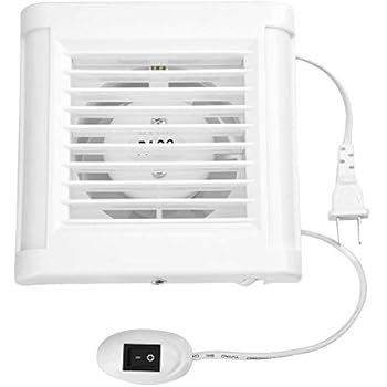 fan ventilation mounted shutter variable exhaust air speed reverse kitchen bathroom 300cfm volt grill inch 220v 15w vent noise garage