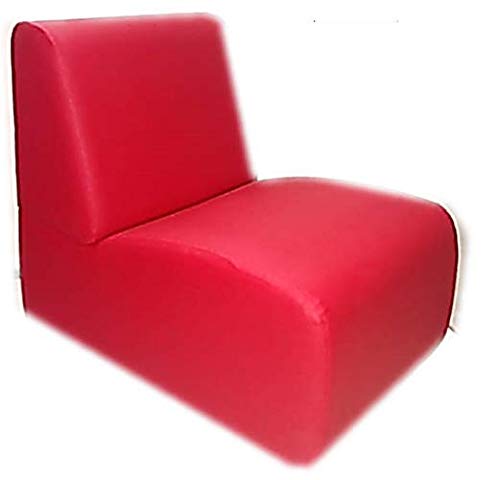 AE Visitor Single Sofa Settee - PVC Red