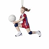 Kurt Adler Volleyball Girl Christmas Ornament