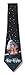 Stonehouse Collection Men's Airplane Christmas Tie - Funny Airline Holiday Theme Tie