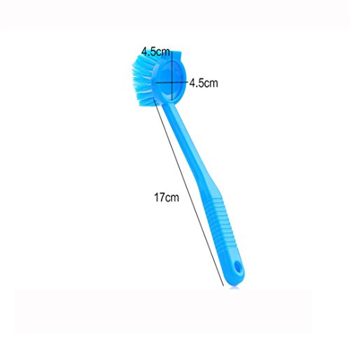 Kitchen Dish Brush Scrub Dish Brushes for Dishes Pots Pans Skillet Cleaning (Color random) - Thumbnail 4