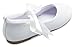 OLIVIA K Girls Adorable Ballerina Mary Jane Flats Ribbon Tie Shoes