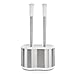 Polder Dual Bath Caddy - White