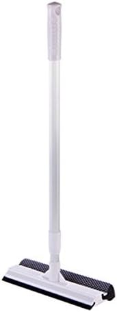 Glass Windows Revitalization Window Cleaner Cleaning Scraper Wiper Brush Tools (silvery white)