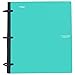 Five Star Flex Hybrid NoteBinder, 1-1/2 Inch Binder with Tabs, Notebook and 3 Ring Binder All-in-One, Teal (38681)