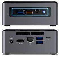 Intel NUC NUC7i5BNH Mini PC/HTPC, Intel Dual-Core i5-7260U Upto 3.4GHz, 16GB DDR4, 128GB SSD, WiFi, Bluetooth, Thunderbolt 3, 4k Support, Dual Monitor Capable, Windows 10 Pro (16GB Ram + 128GB SSD)