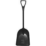 Bully Tools 92801 42-Inch One-Piece Poly Scoop D-Grip Shovel