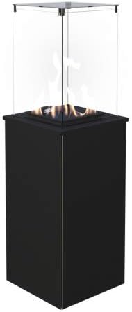 Kratki Gaskamin Patio Stahl Schwarz Manuell Gasheizgerat Warmelampe Gartenkamin 4 8 2 Kw Amazon De Garten