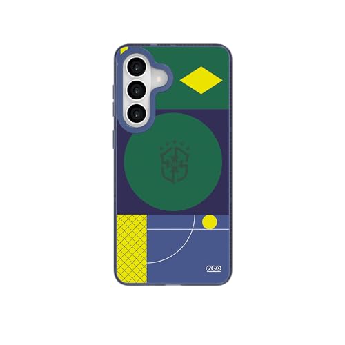 i2GO Capa Samsung Galaxy S26 Plus com MagnĂ©tico Linha Oficial Seleção Brasileira CBF, TPU Reforçado, CompatĂvel com Carregamento por Indução