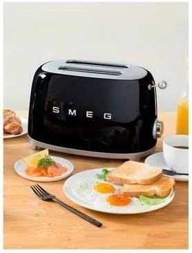 Smeg 2 Slice Toaster - Black
