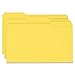 Smead Colored File Folder, 1/3-Cut Tab, Legal Size, Yellow, 100 per Box (17943)