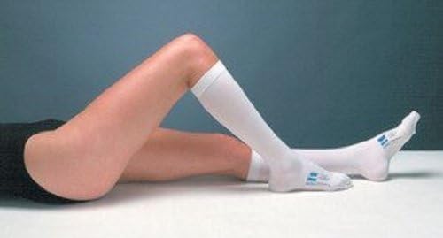 Stockings Knee Open toe Large Regular White - 7203 Covidien by Covid