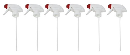 Pinnacle Mercantile Trigger Sprayer Replacement Nozzles Top Head for 16 oz Bottle Sprayer Set 6