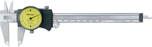 Advanced Mitutoyo 505 671 Dial Vernier Caliper 150mm [Pack of 1] --