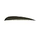 SAS 4-in Parabolic RW Feathers Solid Color Archery Arrow Fletching - 1DZ - Made In US