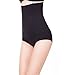 ROBERT MATTHEW Radiance Women's Shapewear High-Waist Brief (Small/Meduim, Black)