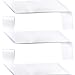 Sparkle and Bash Bulk Blank Satin White Sashes Customizable To Decorate - 8 Pack Blank Sashes To Decorate