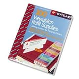 Smead Viewables & Arrange Labeling System Refill Bulk Pack for Hanging File Folders