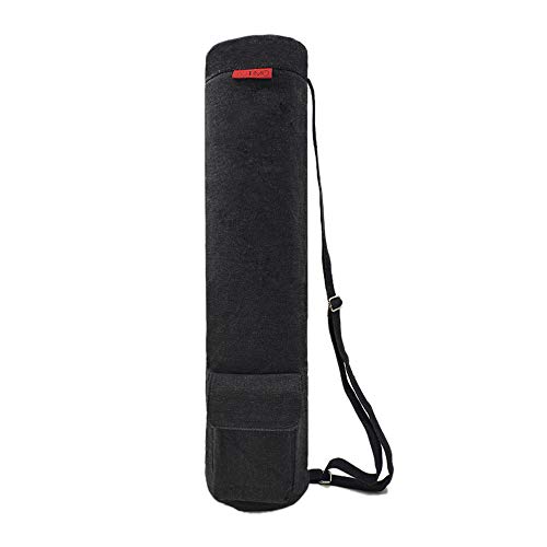YOTIMO Yoga Mat Bag,Full Zip Exercise Yoga Mat Sling Bag with Multi-Functional Storage Pockets
