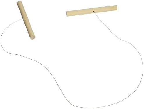Jack Richeson210411 Toggle Wire Clay Cutter, Hardwood Handle, 0.75" Height, 2.5" Width, 3" Length