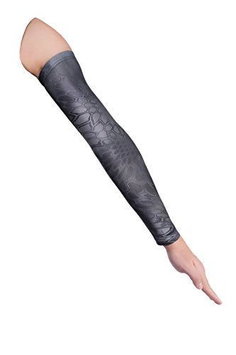 JIUSY 1 Paris - Camouflage Elastic Sports Arm Sleeves Cool Sun Block UV Protection Tattoo Cover Arm Warmer for Cycling Motorcycle Bicycle Baseball Basketball Size Medium S-CamoXT-05