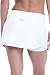 Penn Women's Active Skorts: Wide Band, Low Rise Tennis or Golf Skirt with Shorts,Stark White,Medium
