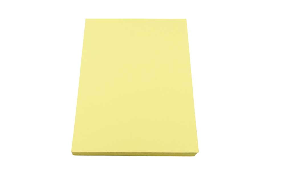 House of Card & Paper A4 220 GSM Coloured Card - Yellow (Pack of 100 Sheets), HCP150