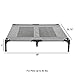 PETMAKER Elevated Pet Bed-Portable Raised Cot-Style Bed W/Non-Slip Feet, 36″x 29.75″x 7″ for Dogs, Cats, and Small Pets-Indoor/Outdoor Use (Gray)thumb 1