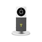 FancyTech New Clever Dog Smart Camera with 960P HD 120° Wide Angel Lens Support TF Card (Up to 128G) Mini Security Wireless Baby Monitor Surveillance Camera (Gray)
