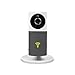 FancyTech New Clever Dog Smart Camera with 960P HD 120° Wide Angel Lens Support TF Card (Up to 128G) Mini Security Wireless Baby Monitor Surveillance Camera (Gray)