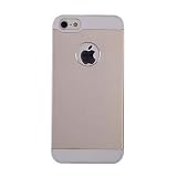 iPhone 5/5S Premium Gold Aluminum Case: Amplim Alloy Anodized Metal on Slim PC Case (Apple iPhone 5/5S Verizon AT&T Sprint T-Mobile Cover/Armor) Retail Packaging
