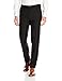 Haggar Men's Cool 18 Pro Straight Fit Flat Front Superflex Waistband Pant, Black, 33Wx30L