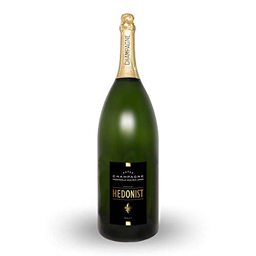 Hedonist® Champagner Brut 9 L | 100% Pinot Meunier | edles Design | feine Aromen | inkl. Holzkiste | exklusiv aus… – Bild 3