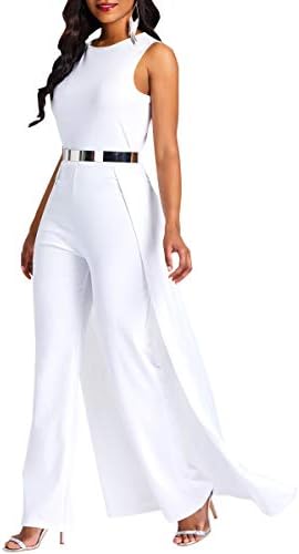 overlay embellished jumpsuit