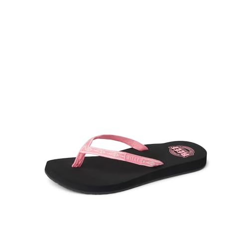REEF Ginger Womens Beach Flip Flop, Soft Woven Strap Made From 100% Recycled PE…
