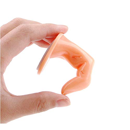 10 Pieces Practice Manicure Fingers with False Nails Training Fingers Art Training Display Decoration Suitable for Beginners Trainers DIY School (NAILS)