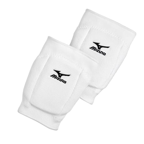 Mizuno T10 Plus Kneepad, ADULT Volleyball Kneepad, Adult White - Main Image
