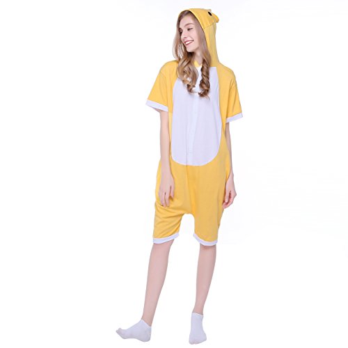 kxry Hot Summer Bear Unisex Adult Cosplay Costume Animal Pajamas Onesies