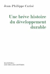 Une  brève histoire du développement durable