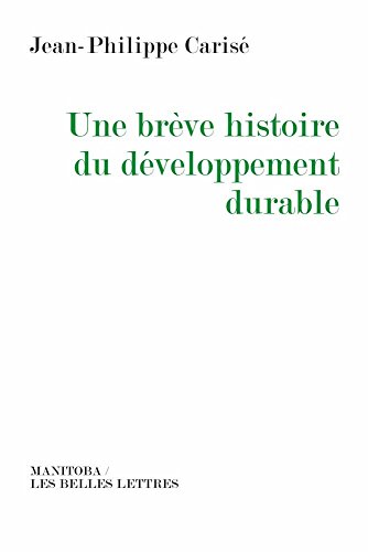 Une  brève histoire du développement durable