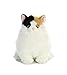 Aurora® Charming Fat Cats™ Munchy Calico™ Stuffed Animal - Cuddly Companions - Aesthetic Appeal - White 9.5 Inches