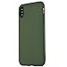 iPhone X Case,iPhone Xs Case, Manleno Slim Fit Full Matte Skin Case 1.5mm Thick Soft Flexible TPU Cover Case for iPhone X Xs 5.8 inch (Matte Hunter Green)